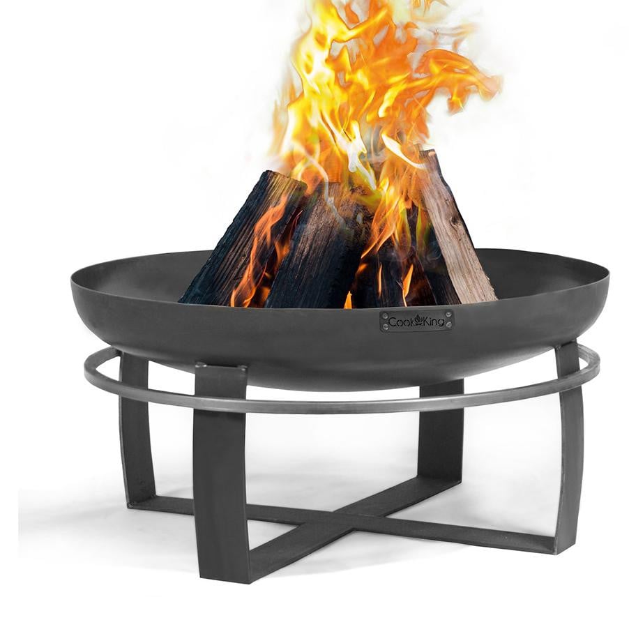 CookKing Viking grillset met vuurschaal en grillplaat, 80 cm