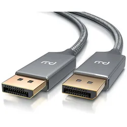 Primewire Premium DisplayPort auf DisplayPort Kabel mit Nylonummantelung 4K 3840 x 2160 @ 60 Hz - 5m
