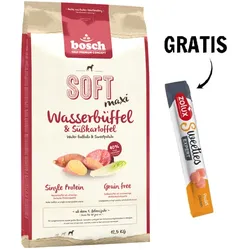 Bosch Plus Soft Maxi Wasserbüffel & Süßkartoffeln 12,5 kg
