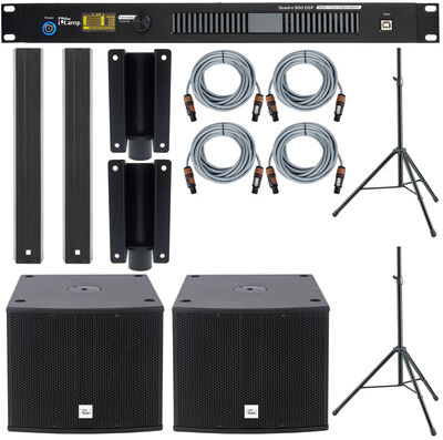 the box pro Achat 804/112 Quadro Gala Set Strukturlack Schwarz