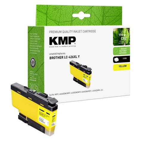KMP 1550,4009 Druckerpatrone 1 Stück(e) Kompatibel High (L) Yield Gelb (Y) (1550,4009)