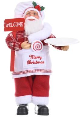 DynamicDeals Santa Claus Plush Doll, Xmas Ornaments, Christmas Decoration For Home, Navidad Party Decor New Year Gift c
