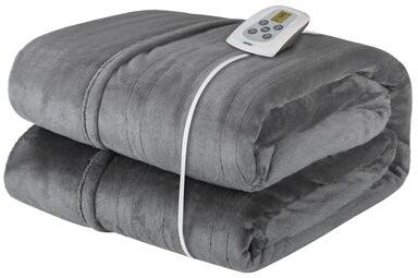 SUNVIVI Electric Flannel Heated Blanket