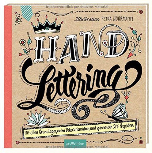 Handlettering: Mit allen Grundlagen, vielen Dekorationsideen und spannenden DIY-Projekten - Preis vom 09.10.2026 07:28:09 h