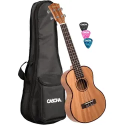 Cascha Premium Tenor-Ukulele (Tenor), Ukulele, Braun