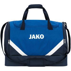 JAKO Sporttasche Iconic Bambini, royalblau, mit Boden- & Nassfach, 45 cm, 30 Liter