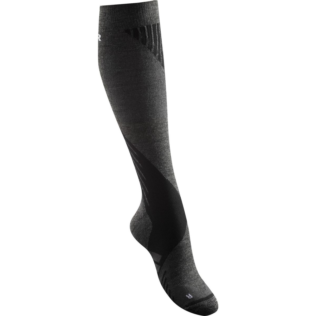 Zanier Alpine Socks mittelgrau - schwarz (9220) L 57010-9220-L