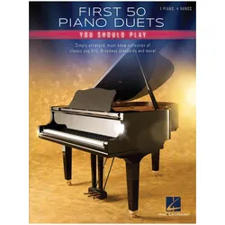 First 50 Piano Duets You Should Play, Fachbücher