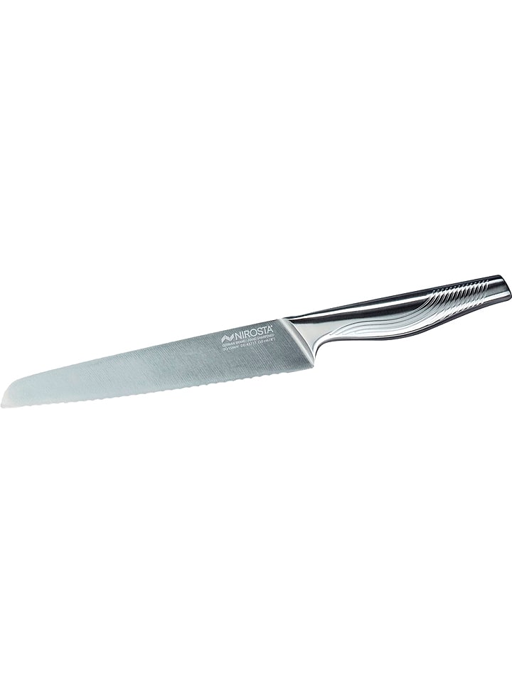 Fackelmann Edelstahl-Brotmesser "Swing" - (L)35 cm - onesize