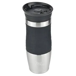 Milu Isolierbecher-Set to go (3-ltg.) - 370 ml - schwarz