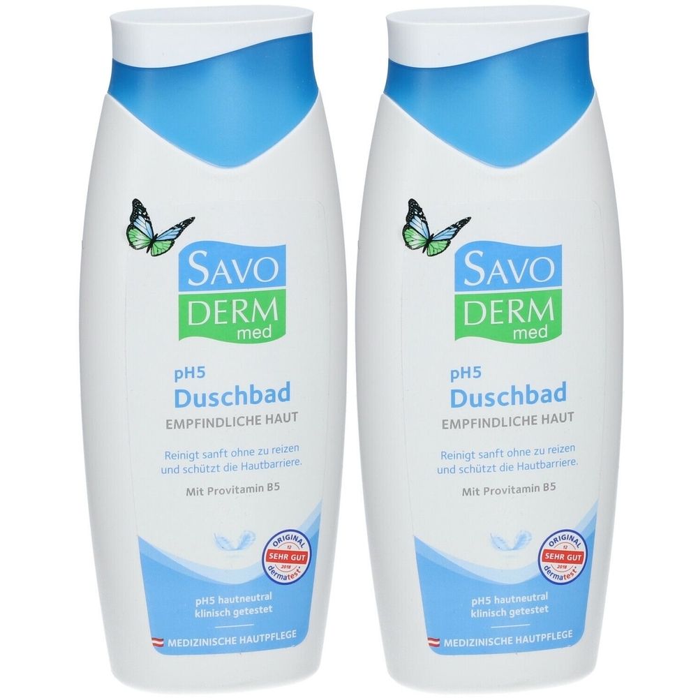 Savoderm Empf.h PH5 Dubad x2 2x400 ml Duschgel