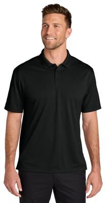 Port Authority K240 Wearever Performance Pique Polo Shirt in Deep Black size 5XL   Polyester