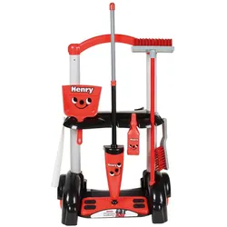 Casdon Henry Cleaning Trolley (rot)