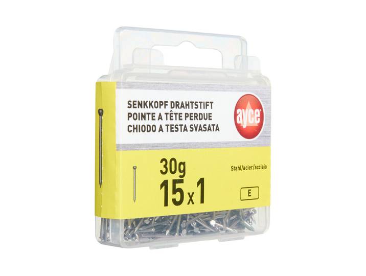 Ayce Senkkopf-Drahtstift 15 mm 1 Stück