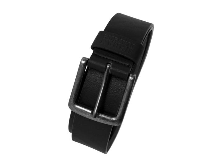 Leren imitatie riem zwart XL