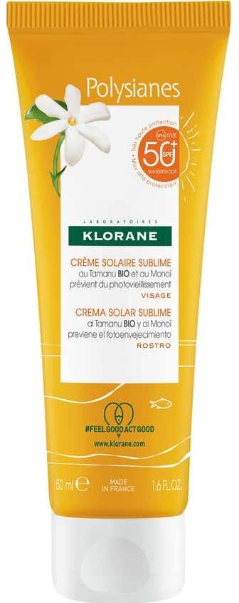 Klorane Crema Solar Sublime SPF50+ 50 ml