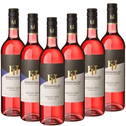 Lauffener Weingärtner eG Käsbergkeller Mundelsheim Acolon Rose trocken 0,75l - 6er Karton