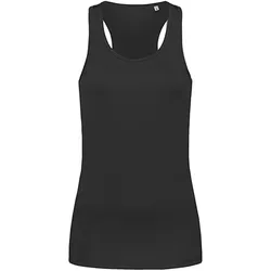 Stedman, Damen, Sportshirt, Sports Top Women (XL), Schwarz