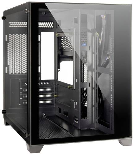 Inter-Tech C-501 Aspect Midi-Tower Gaming-Gehäuse Schwarz