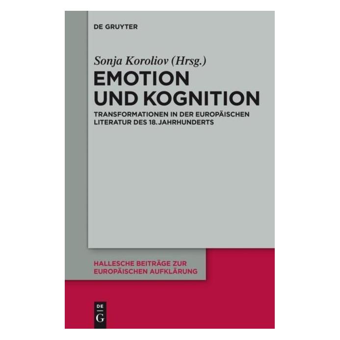 De Gruyter Kognition und Emotion (Deutsch, Hardcover) (67763330)