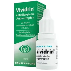 VIVIDRIN antiallergische Augentropfen 10 ml