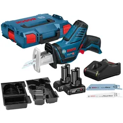Bosch Hausgeräte, Säbelsäge, Akku-Säbelsäge GSA 12V-14 / 2x 4,0 Ah Akku + Ladegerät in L