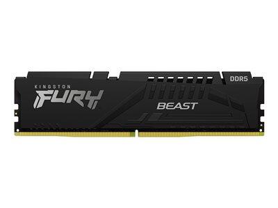 Kingston FURY™ Beast DDR5 Speicher 128GB 5600MT/s CL40 DIMM (4er-Kit) Schwarz XMP KF556C40BBK4-128