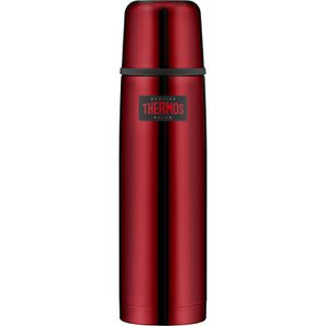Thermosflasche Light & Compact, Edelstahl, Isolierflasche, cranberry red, 0,75 l
