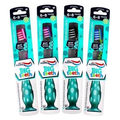Aquafresh Big Teeth Toothbrush Soft Bristles Toothbrush 1Pc (Weich, 1x) (33429222)