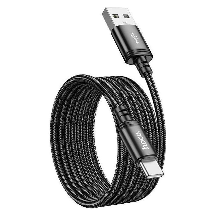 Hoco Cable Cable USB A to USB C 3A 2 m X89 black (2 m) (59299537)