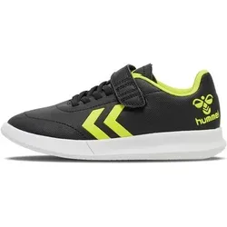 HUMMEL Kinder Fussball-Hallenschuhe TOP STAR I.N. JR, Größe 38 in Schwarz Schwarz