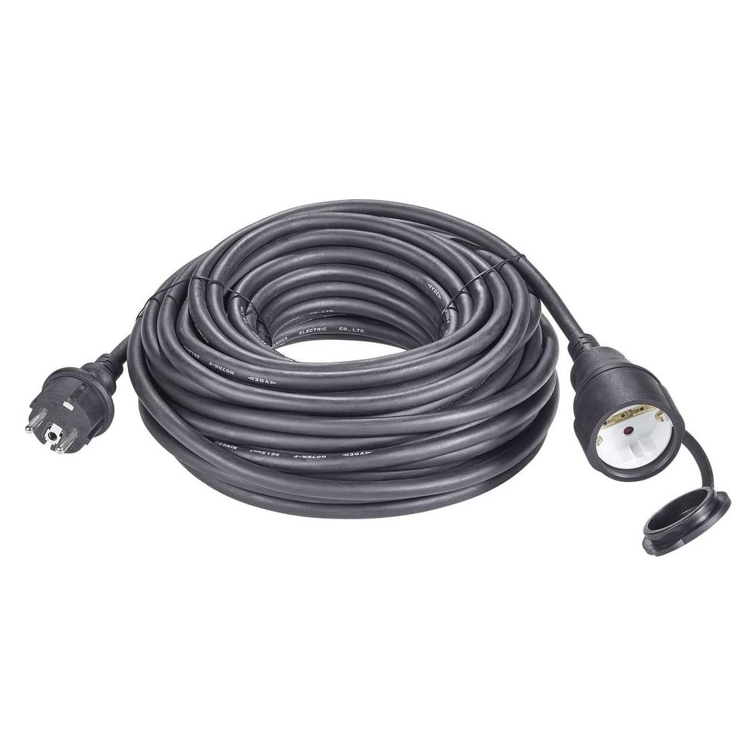 Renkforce Strom Verlängerungskabel ( Schutzkontakt-Stecker (10 m, CEE 7/3) (1384363)