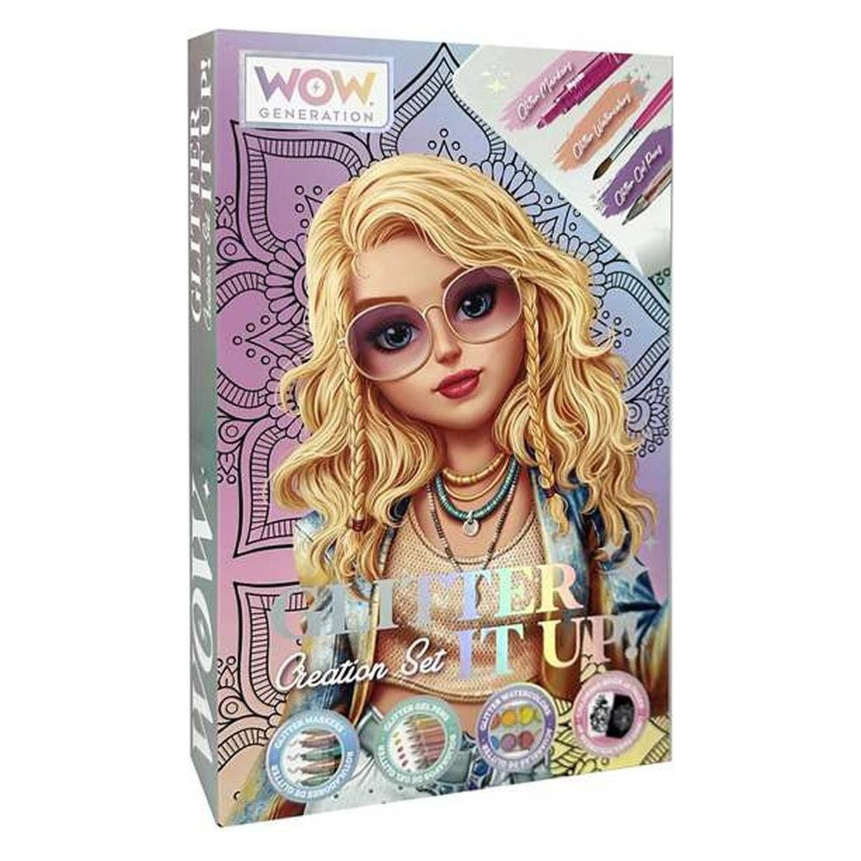 WOW Mandala Art Set Glitter it up! (WOW00084)