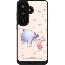 Nivocase Handyhülle für Samsung Galaxy S26 Hülle NIVOpure Case Schwarz Disney Esel Winnie Puuh Ferkel (Samsung Galaxy S26), Smartphone Hülle, Schwarz