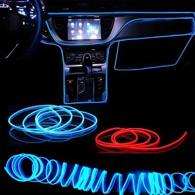 Uplift Essentials Car Interior LED EL Wiring Neon Strip ice Blue 1 M