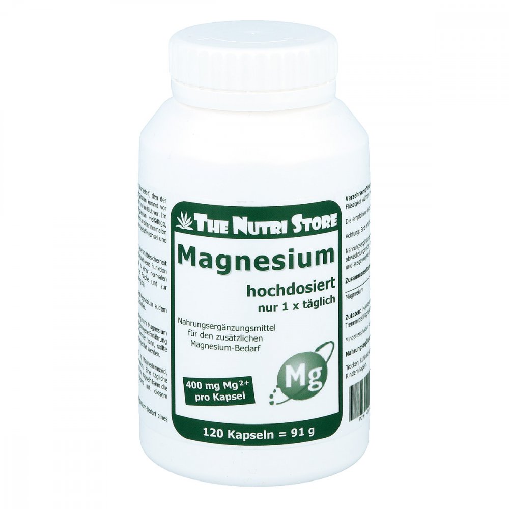 Hirundo Products Magnesium 400 mg Kapseln 06438223