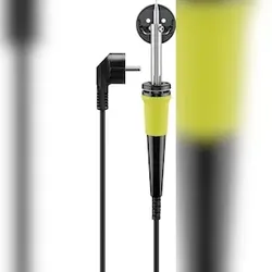Fixpoint 51206 Lötkolben 60 W, Schwarz-Gelb - geeignet für professionelle Lötarbeiten
