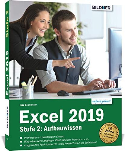 Inge Baumeister - Excel 2019 - Stufe 2: Aufbauwissen: Komplett in Farbe! - Preis vom 01.10.2026 17:08:56 h
