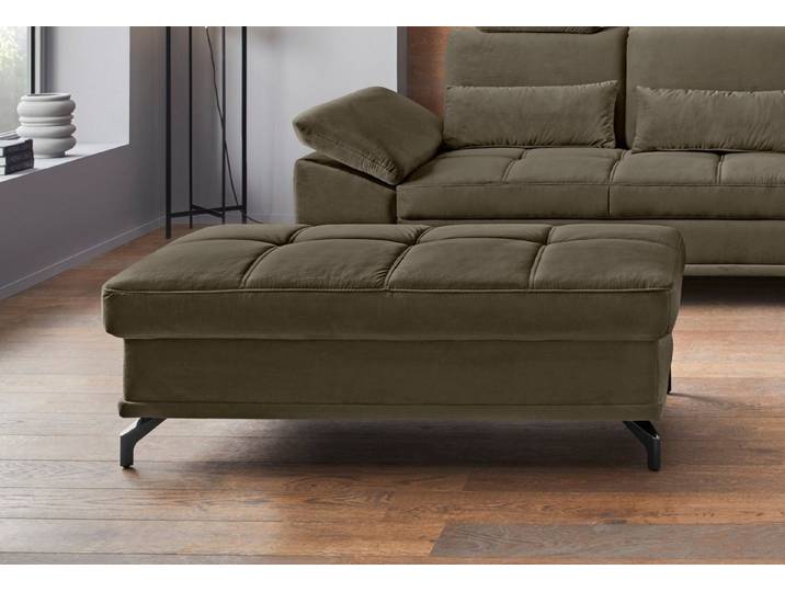 OTTO home Polsterhocker Costello, B: 133 cm, individuell zu kombinieren, Federkern