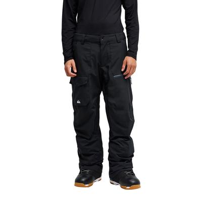 Snowboardhose QUIKSILVER "Utility 20K", Herren, Gr. M, Normalgrößen, schwarz, Obermaterial: 100% Polyester., Hosen