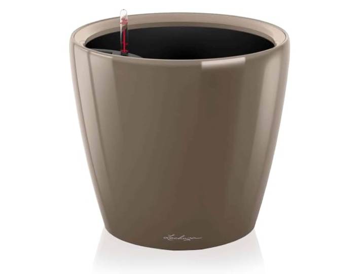 LECHUZA CLASSICO Premium LS 28 taupe hoogglans 16045