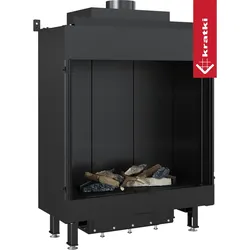 Gaskamin KRATKI LEO 62 Vorderseite Propan Ø 100/150 5,1 kW