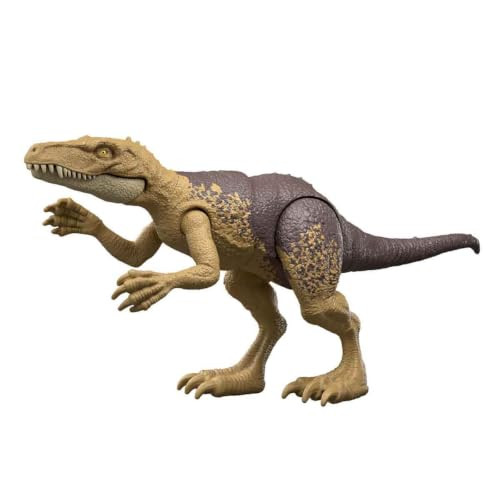 Mattel Jurassic World Rebirth Strike Attack Herrerasaurus dinosaurusspeelgoed meerkleurig