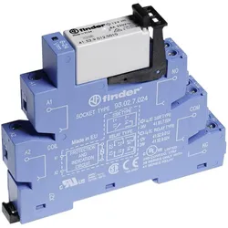 Finder Koppelrelais 8A 24VAC/DC Serie 38, Relais