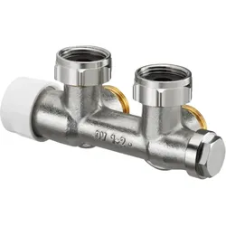 Oventrop Anschlussarmatur Multiblock T 1184034 Ein-/Zweirohr Anschluss AG 1/2" E