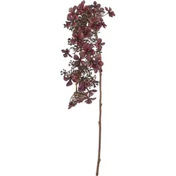 Kunstpflanze Rispenhortensie I Lila/Braun
