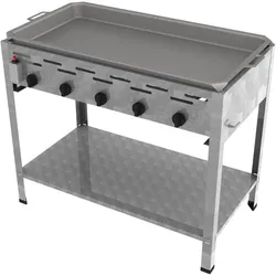 ChattenGlut, Gasgrill, Gasbräter 5-flammig mit Pfanne (22.50 kW)