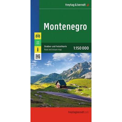 freytag & berndt Straßenkarte Montenegro 1:150.000, Sonstige von , KOMPASS Freytag & Berndt, 978-3-7079-2507-4