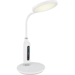 Globo LED-Tischleuchte Fruggy Kunststoff Weiß