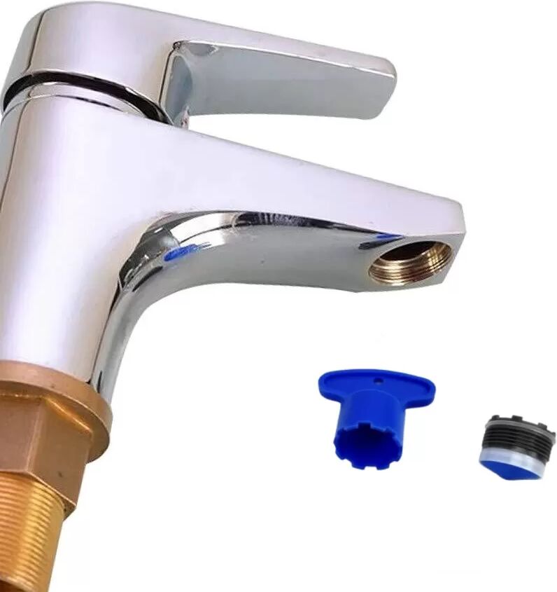 INF Wasserhahn-Luftsprudler-Schlüssel (Schlüssel + Kern M18,5 (18 mm))